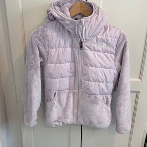 The North Face Girls Sherpa Mashup Hooded Full-zip Jacket